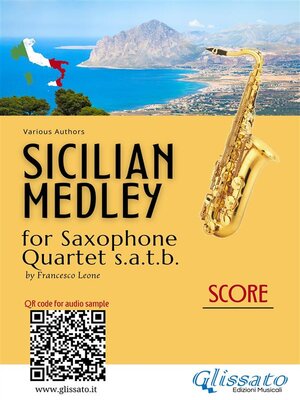 cover image of Saxophone Quartet Score satb--"Sicilian Medley"
